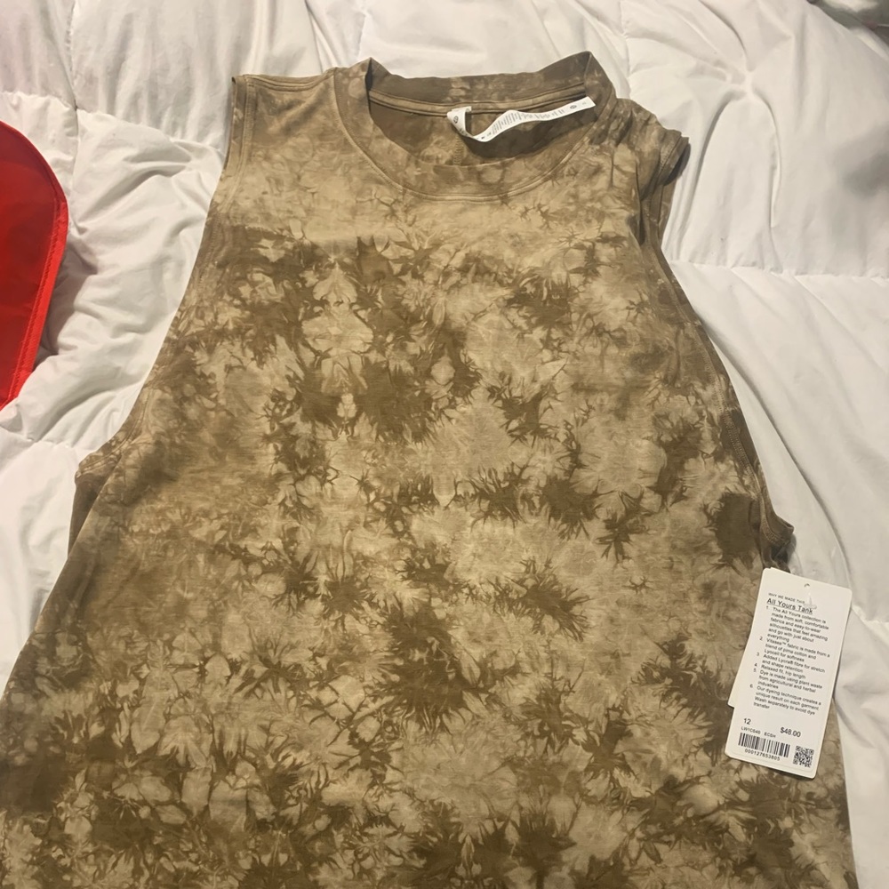 Lululemon All Yours Tank size 12 NWT